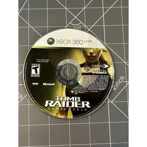 Tomb Raider: Underworld Xbox 360 Disc Only Tested/Working